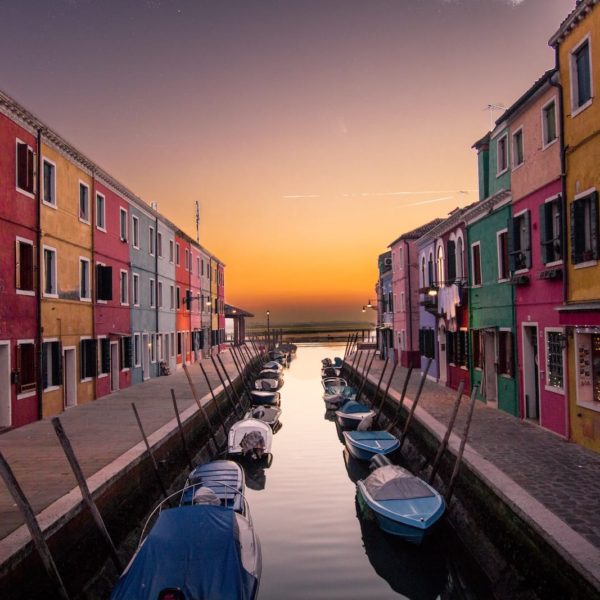 Burano Island, Venice, Italy