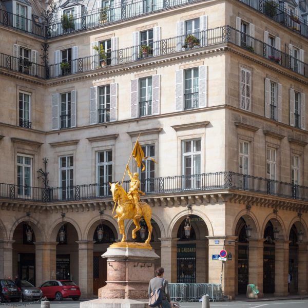 Joan of arc statue france