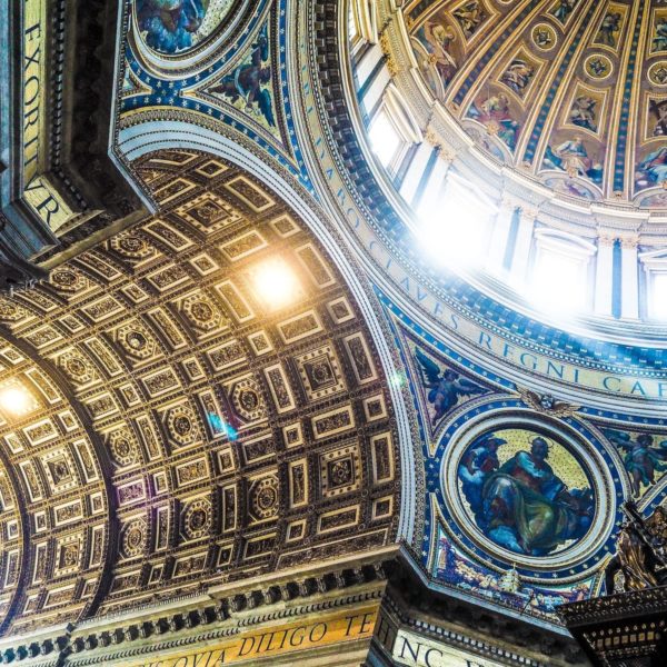 St. Peter's Basilica, Città del Vaticano, Vatican City ceiling