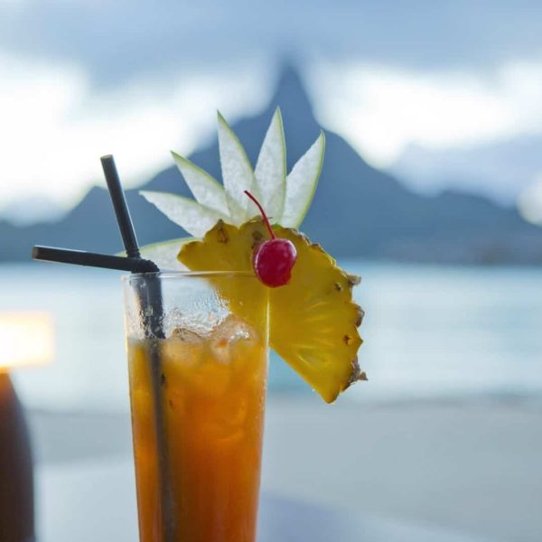Tahiti Bora Bora Cocktails Oceanside