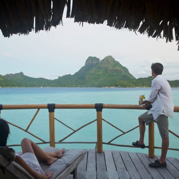 Tahiti Bora Bora Overwater Bungalow Views Luxury Vacation