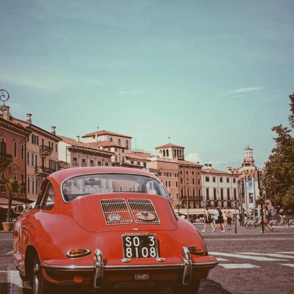 Verona, Italy porsche