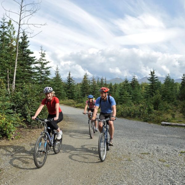 Alaska Luxury Vacation Anchorage Cycling Bike