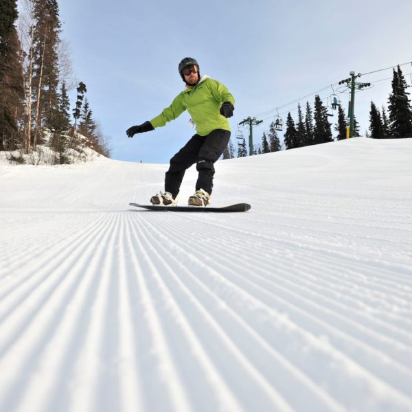 Alaska Luxury Vacation Anchorage Snowboard