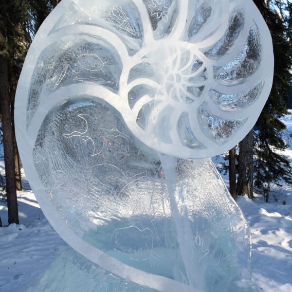 Alaska Luxury Vacation Fairbanks Ice Sculpture Fibonacci Sequence