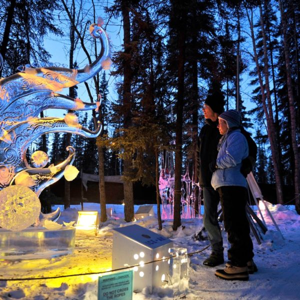 Alaska Luxury Vacation Fairbanks World Ice Scupture Championships