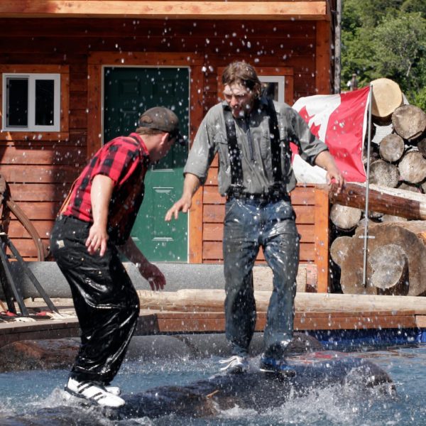 Alaska Luxury Vacation Ketchikan Log Rolling Summer Activities