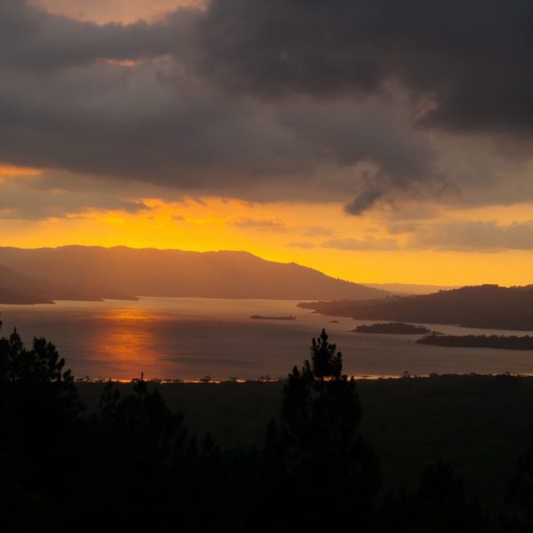 Costa Rica Sunset Nature Twilight Landscape
