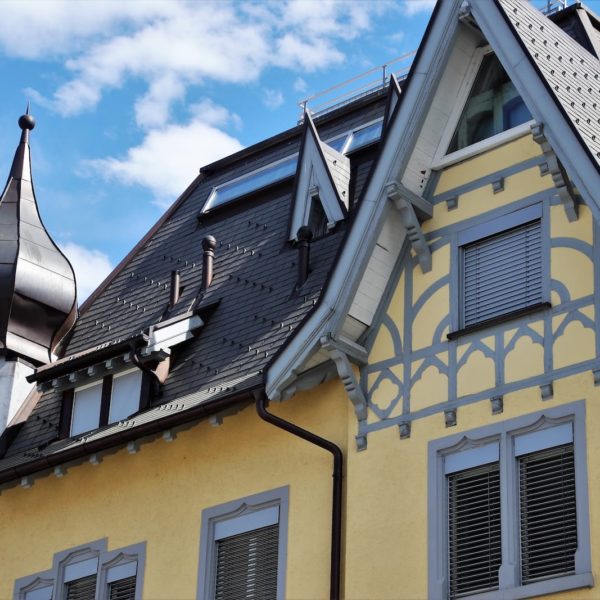 Europe Luxury Switzerland Vacation Architecture House The Roof Of The Building Turret