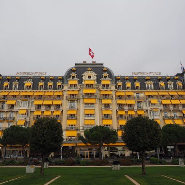 Europe Luxury Switzerland Vacation Hotel Building Architecture Montreux Palace