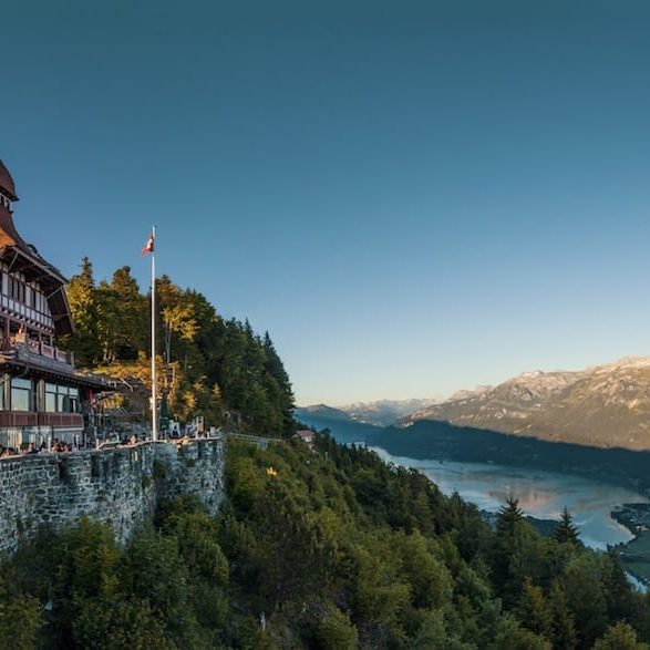 Europe Luxury Switzerland Vacation Interlaken Harder Harder Kulm Bern Panorama