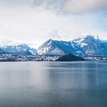 Europe Luxury Switzerland Vacation Merligen Sneezing Lake Thun Winter Apartments