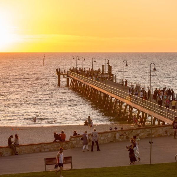 Glenelg Jetty Adelaide Sa Luxury Australia Vacation