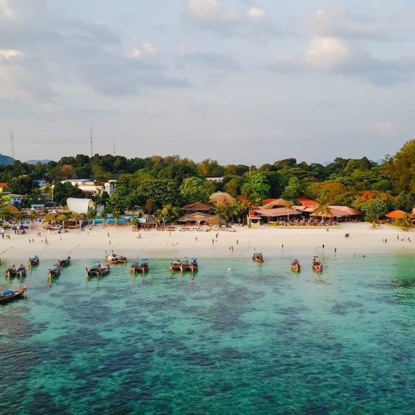 Luxury Thailand Vacation Aerial Beach Beautiful Boats