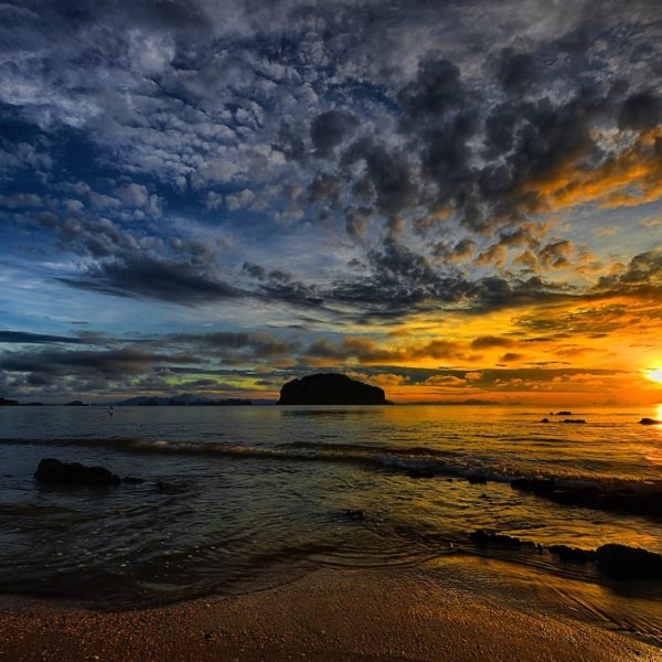 Luxury Thailand Vacation Beach At Sunset