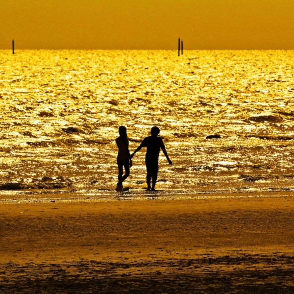 Luxury Thailand Vacation Beach Gold Light