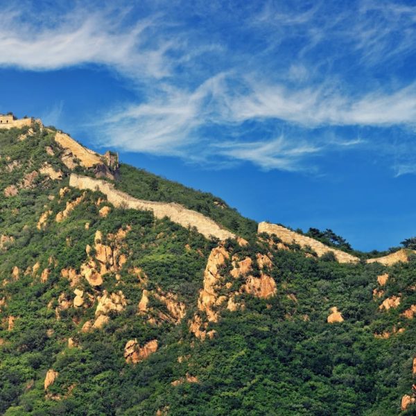 Luxury Vacation China Asia Clouds Daylight Great Wall Of China