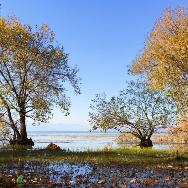 Luxury Vacation China Asia Erhai Lake In Yunnan Province Double Gallery Autumn