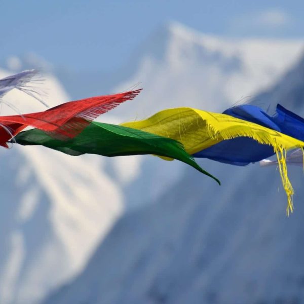 Luxury Vacation China Asia Tibetan Prayer Flags Flags Color Mountain Flag