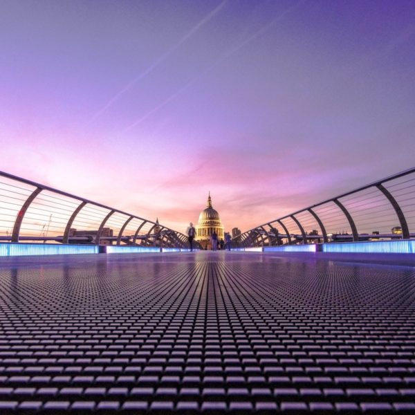 millennium bridge st pauls cathedral