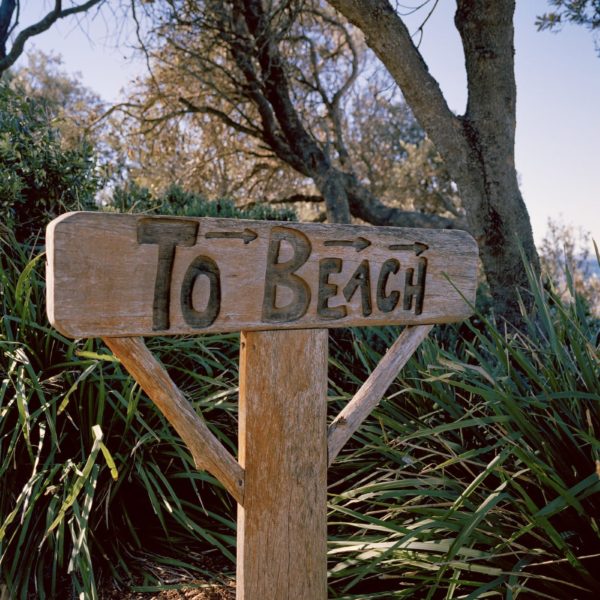 To Beach Sign Nsw South Coast Beaches Luxury Australia Vacation