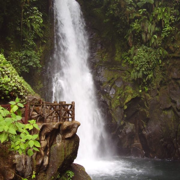 Waterfall Costa Rica Rainforest National Park