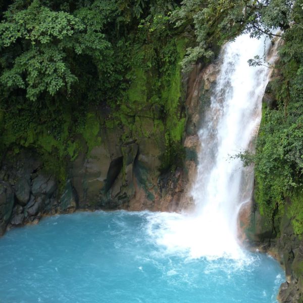 Waterfall Jungle Rainforest Central America